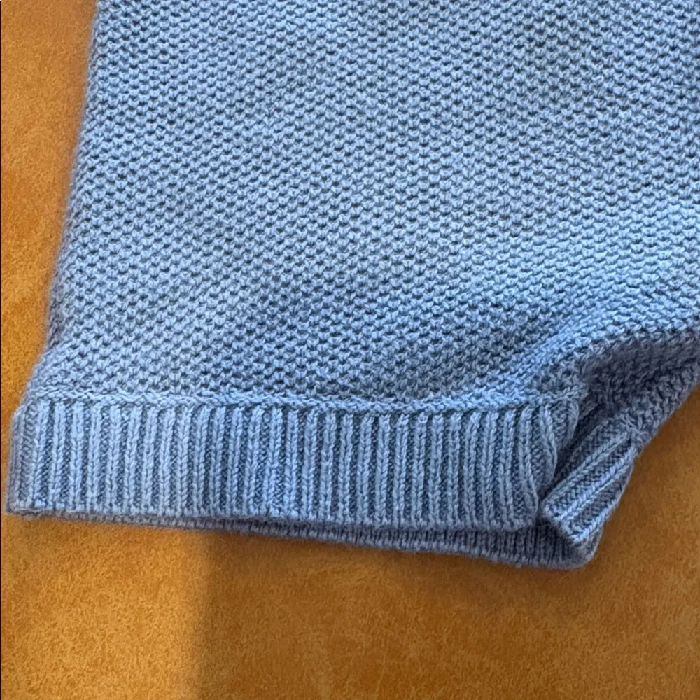 GAP Baby Blue Knit Shorts - 100% cotton - Size 6 to 12 months